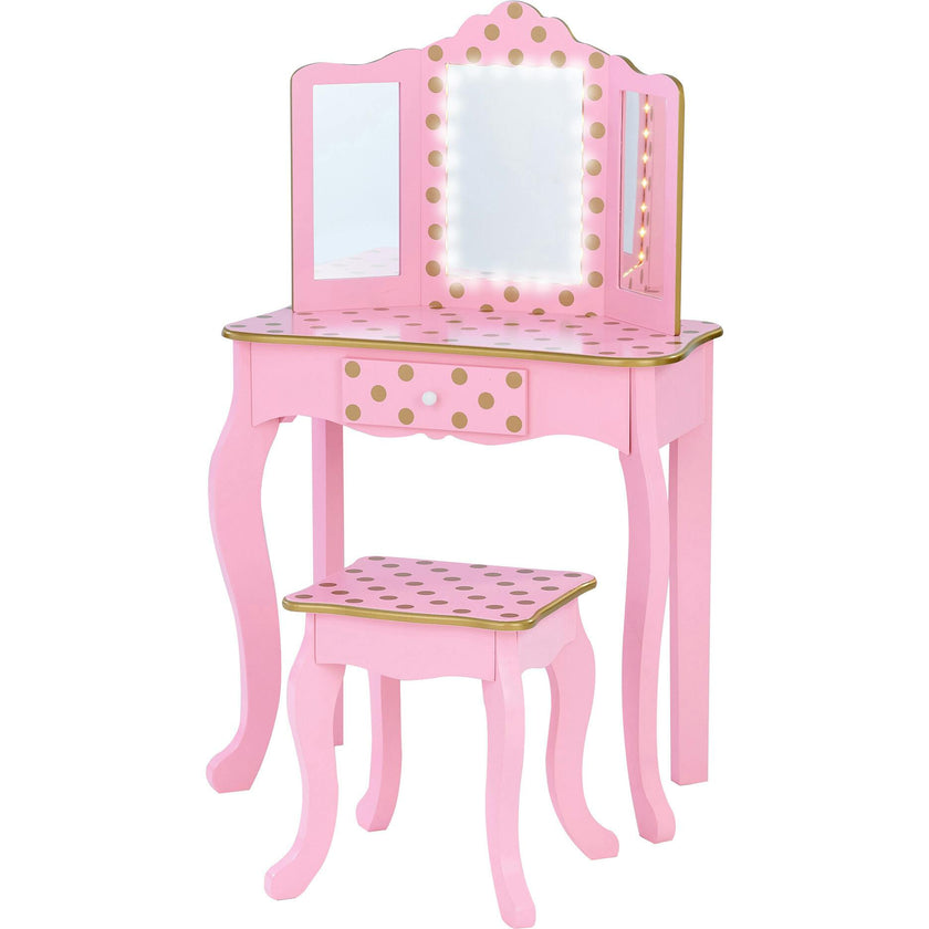 Fashion Polka Dot Prints Gisele Play Vanity Set