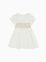Vega Ceremony Dress with Silk Sash