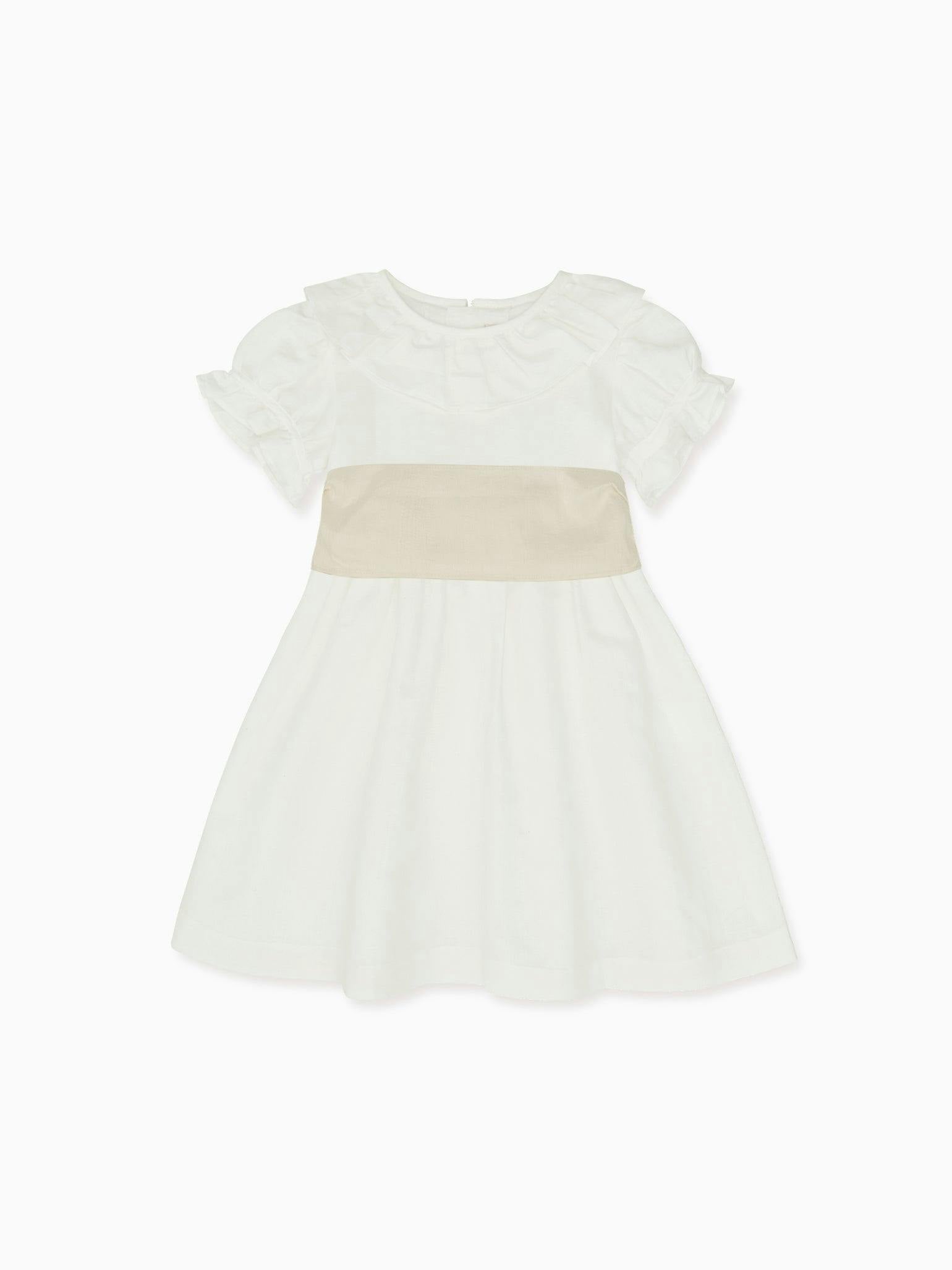 Vega Ceremony Dress with Silk Sash