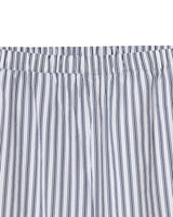 The Celine Poplin Pajama Set in Navy French Ticking