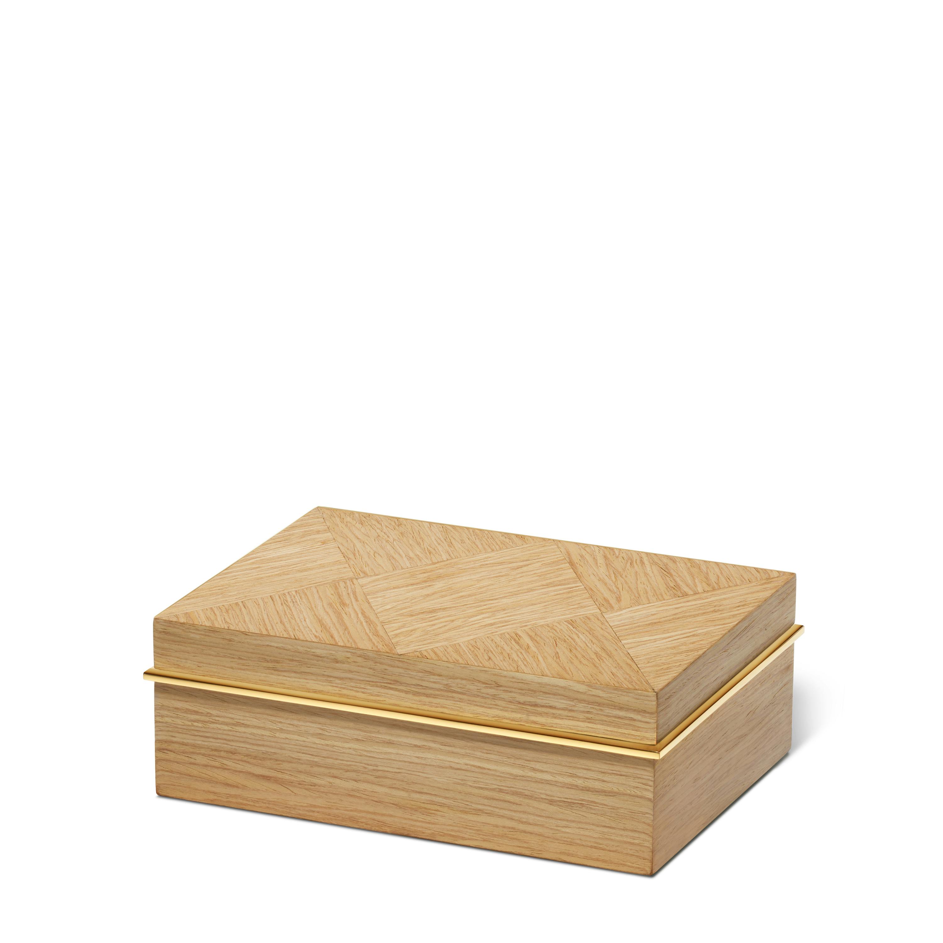 Marcello Wood Box, Beige