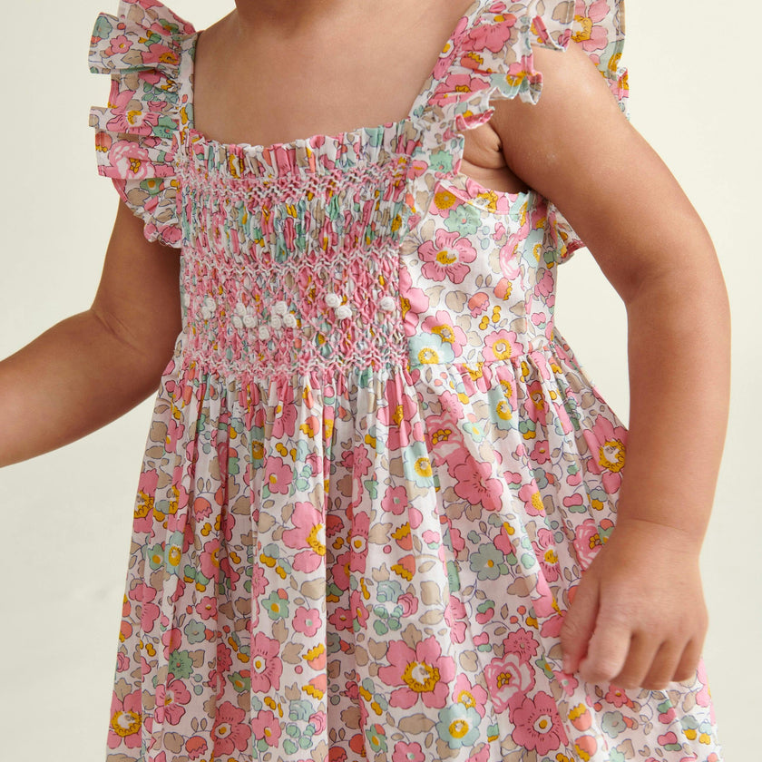 Made With Liberty Fabric Baby Sundress Ophelia