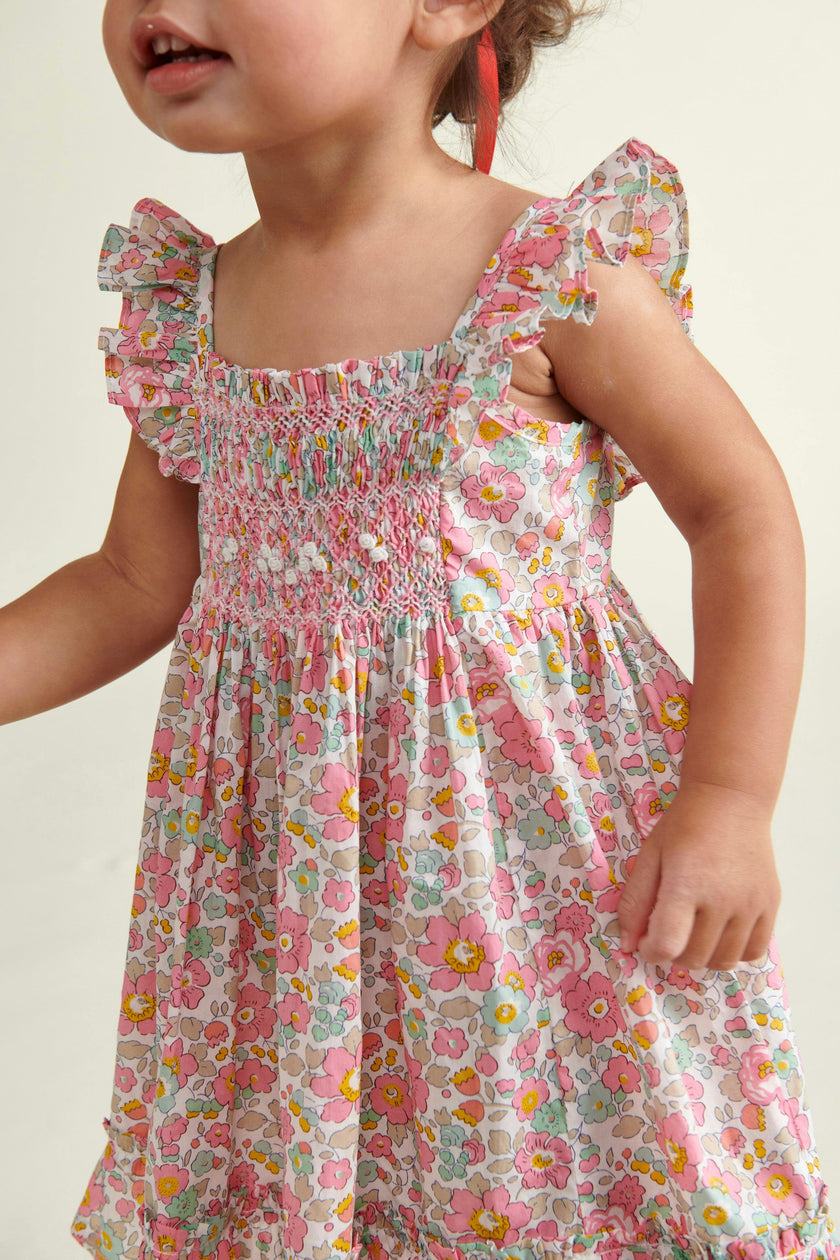 Made With Liberty Fabric Baby Sundress Ophelia