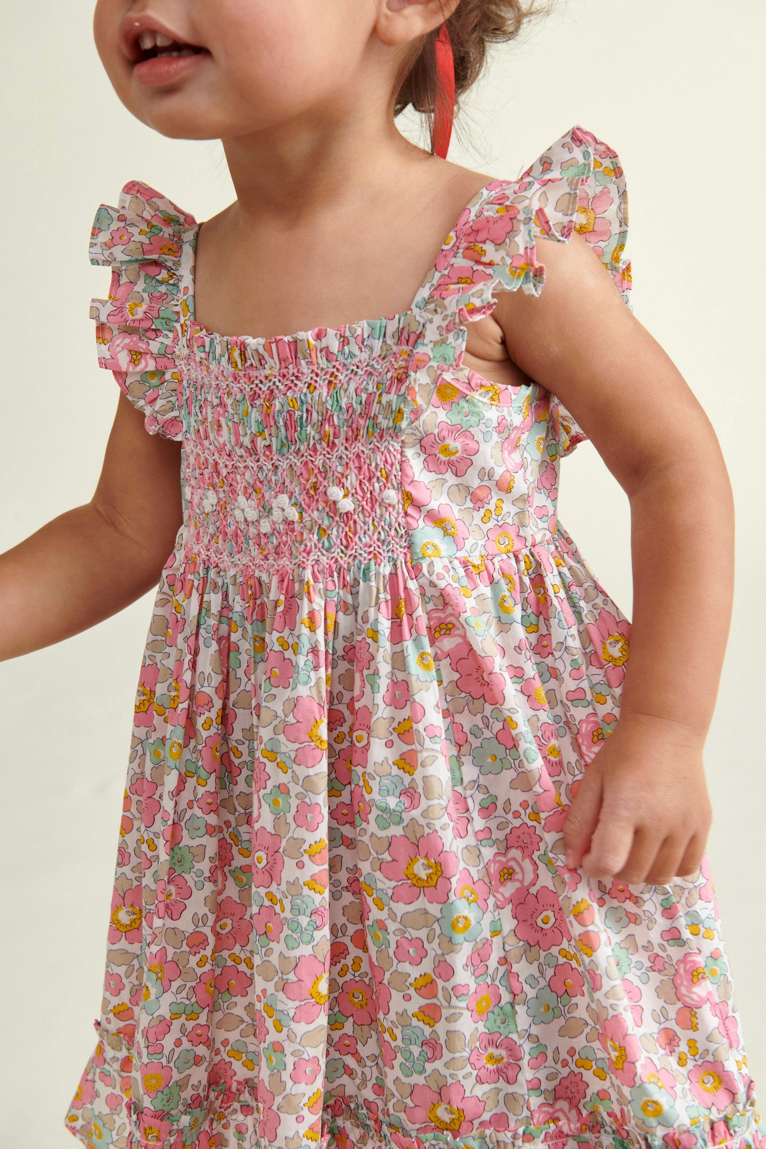 Made With Liberty Fabric Baby Sundress Ophelia