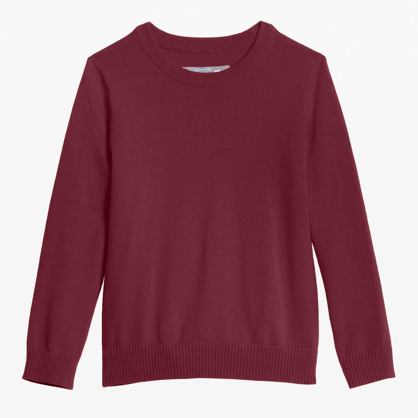 Kids crewneck sweater seasonal colors