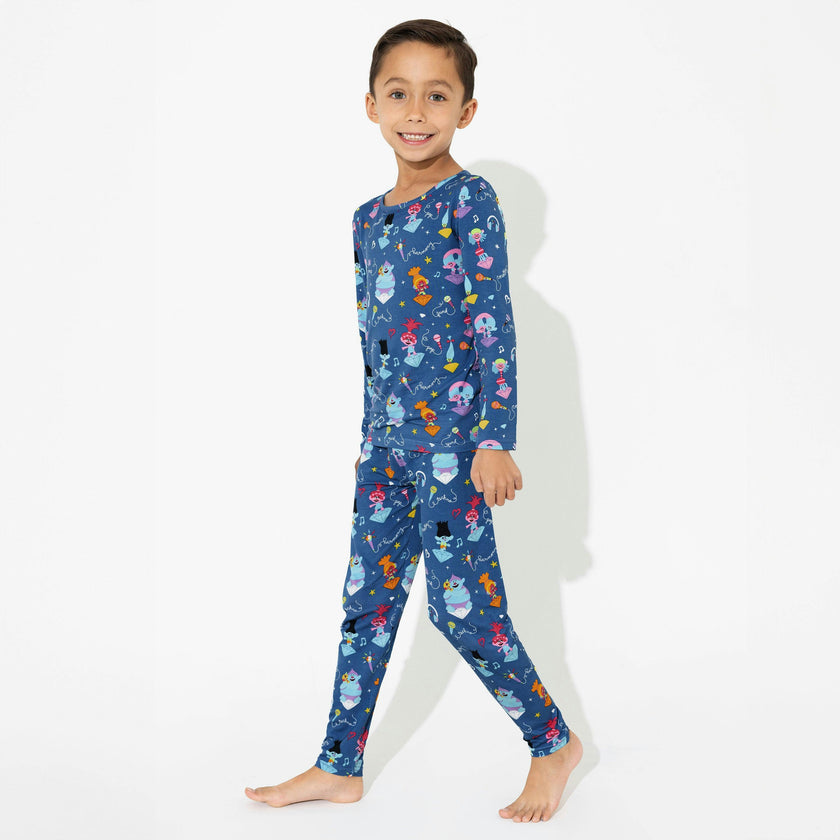 Trolls Music Valentine's Bamboo Kids Pajamas