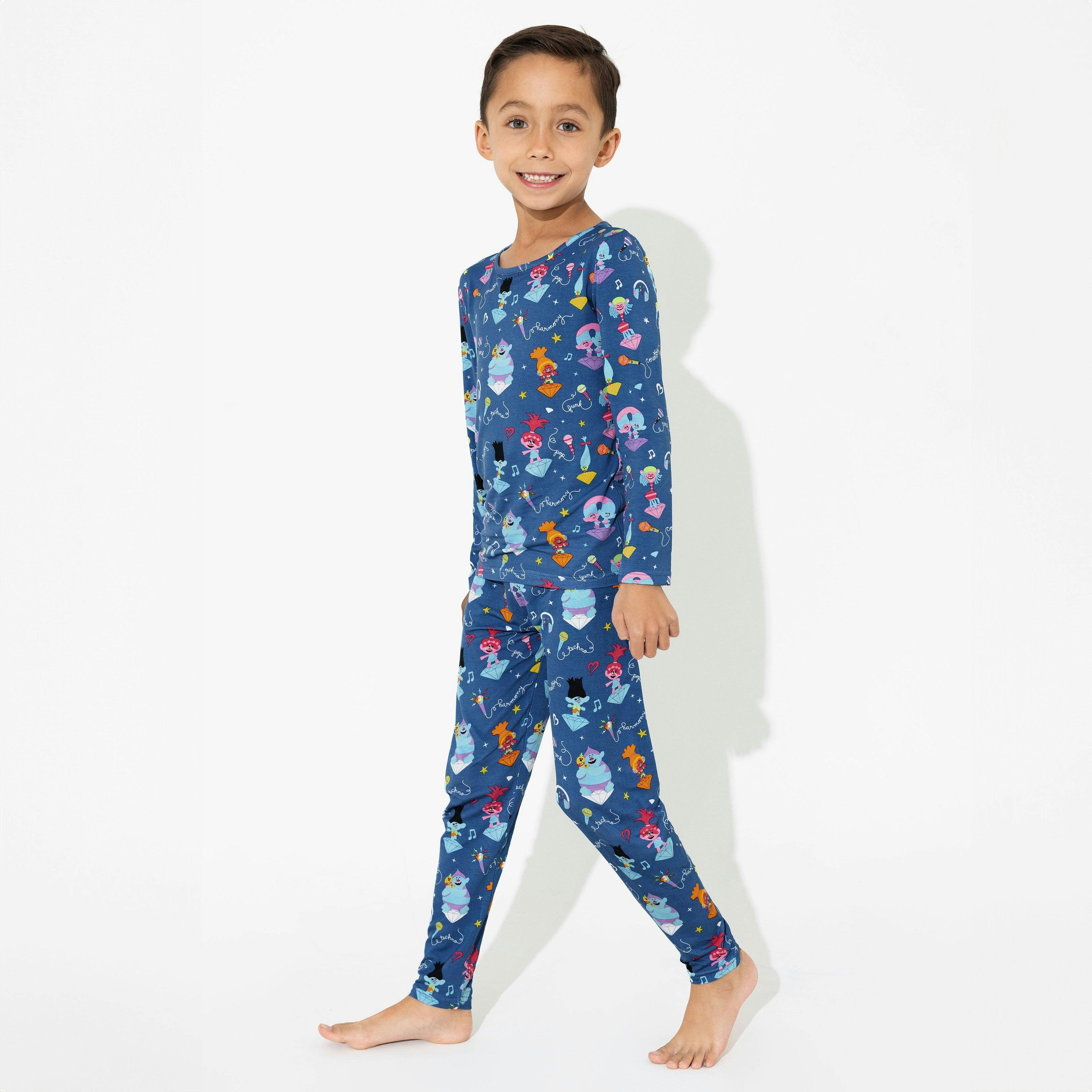 Trolls Music Valentine's Bamboo Kids Pajamas