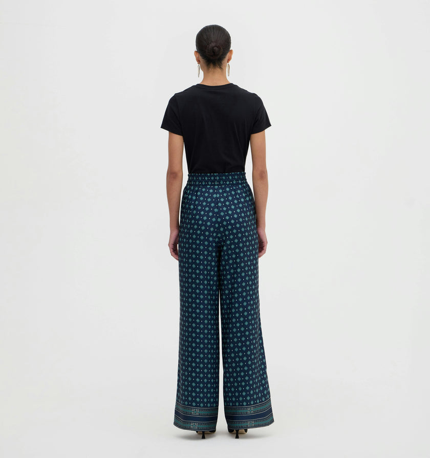 The Maxime Pant - Juniper Foulard
