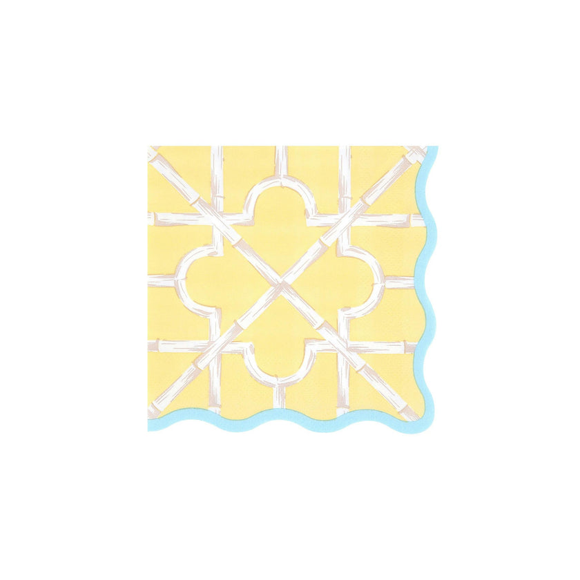 Bamboo Pattern Small Napkins