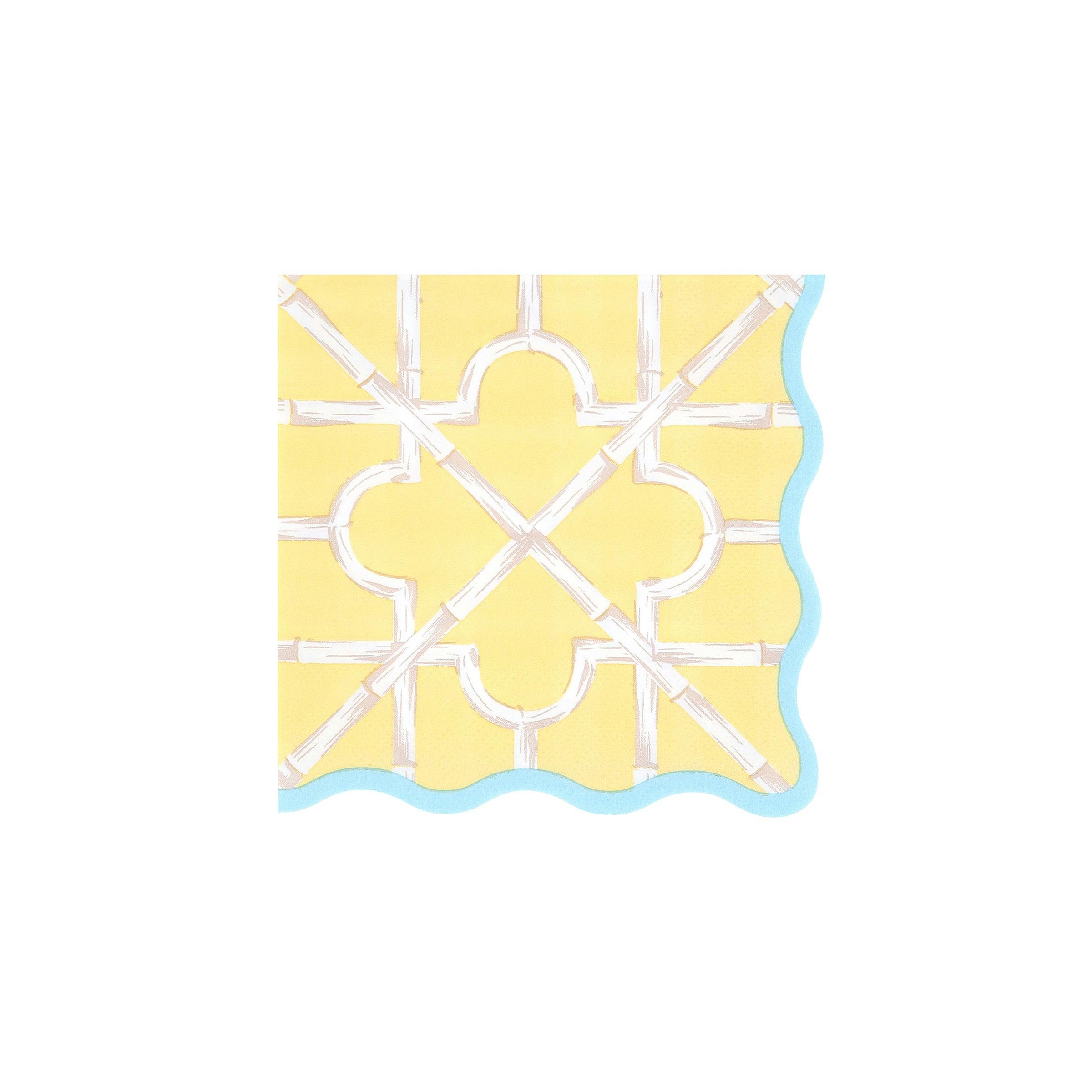 Bamboo Pattern Small Napkins