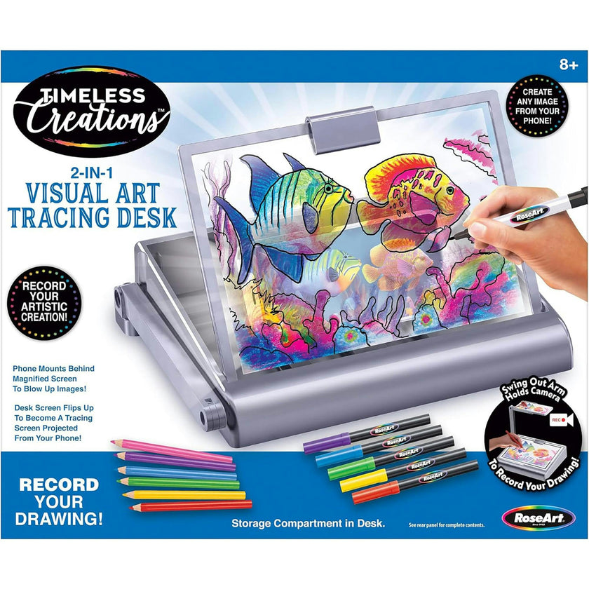 Timeless Creations: 2-In-1 Visual Art Tracing Desk
