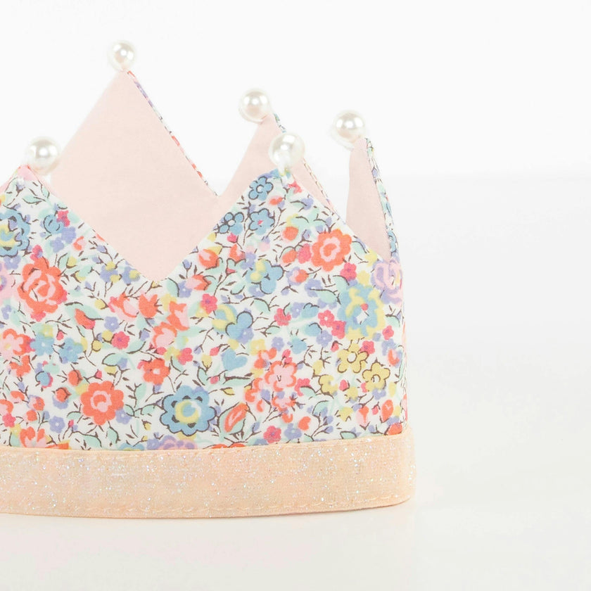 Liberty Floral & Pearl Party Crown