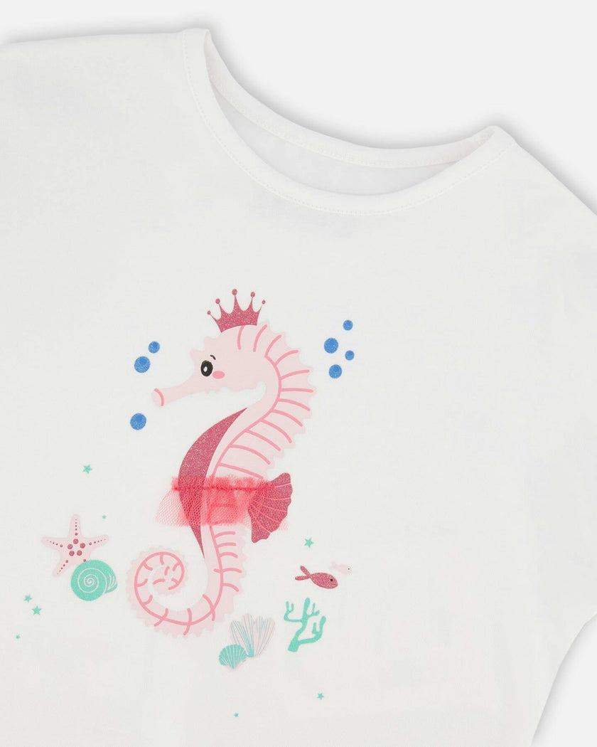 Organic Cotton Jersey T-Shirt White