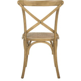Set of 2 Franklin X Back Farmhouse Chairs