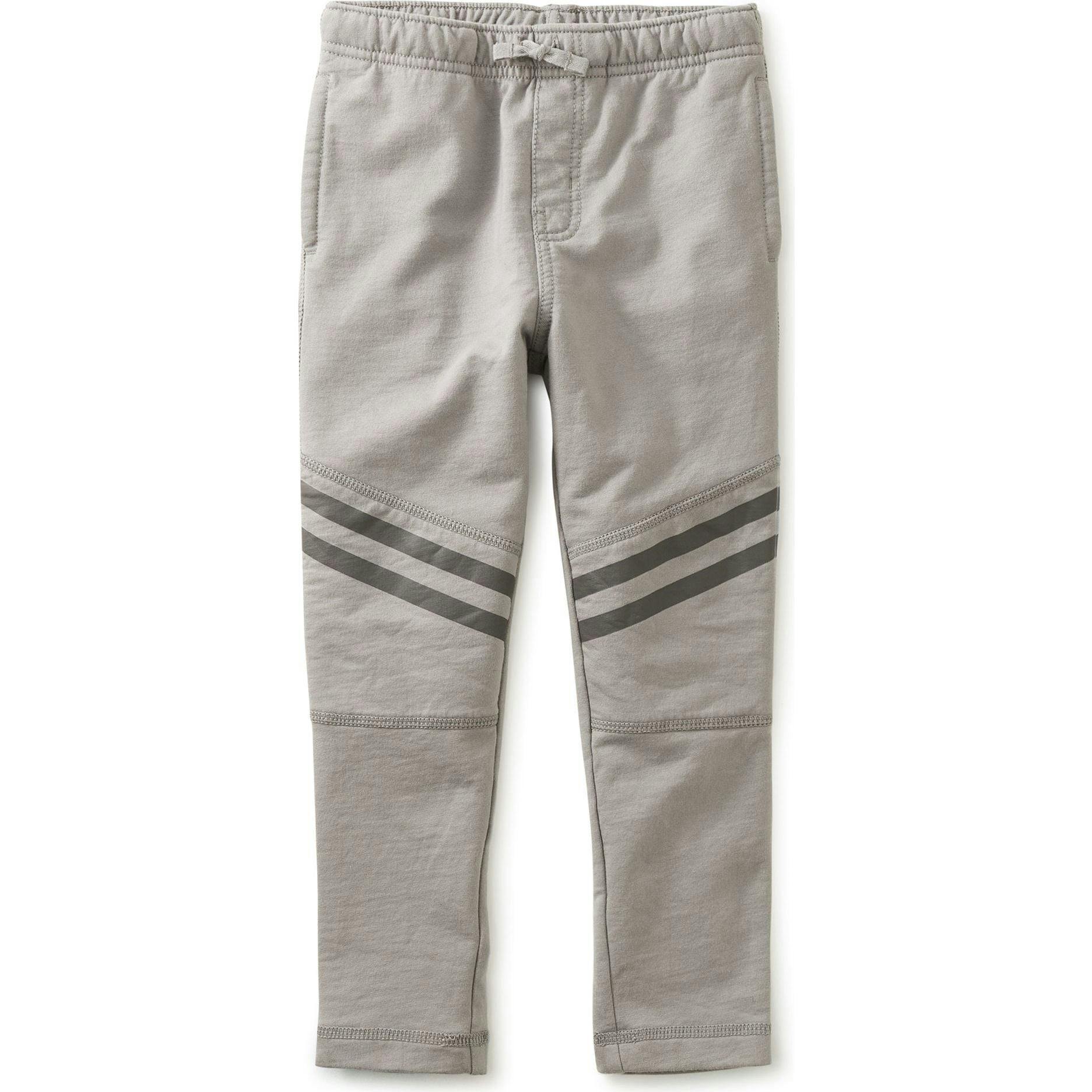 Speedy Striped Play Pant, Grey