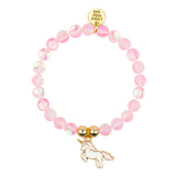 Confetti Bracelet With Enamel Charm