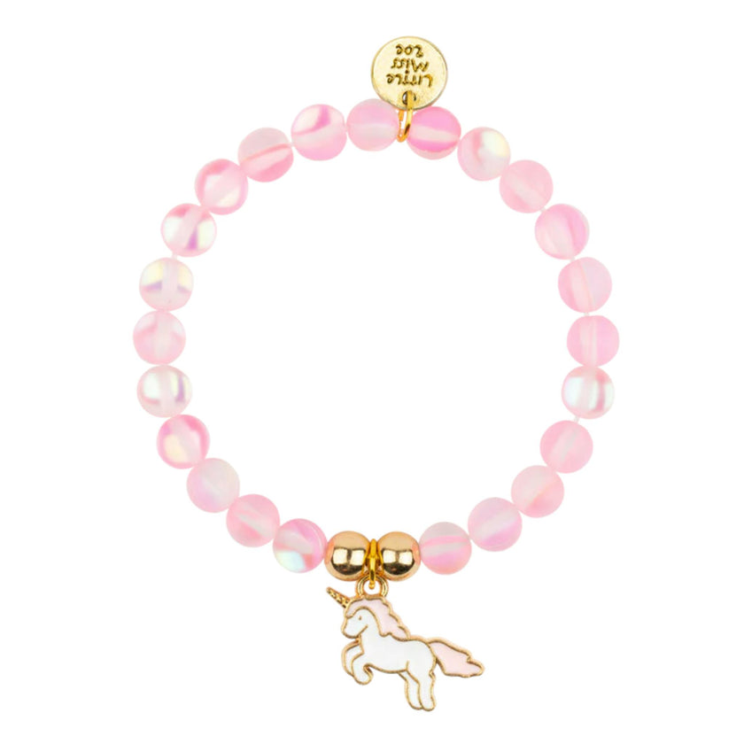 Confetti Bracelet With Enamel Charm