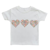 Liberty of London Children's Mini Hearts T-Shirt - White