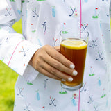 Women's Golf Night Shirt - Organic Cotton Poplin