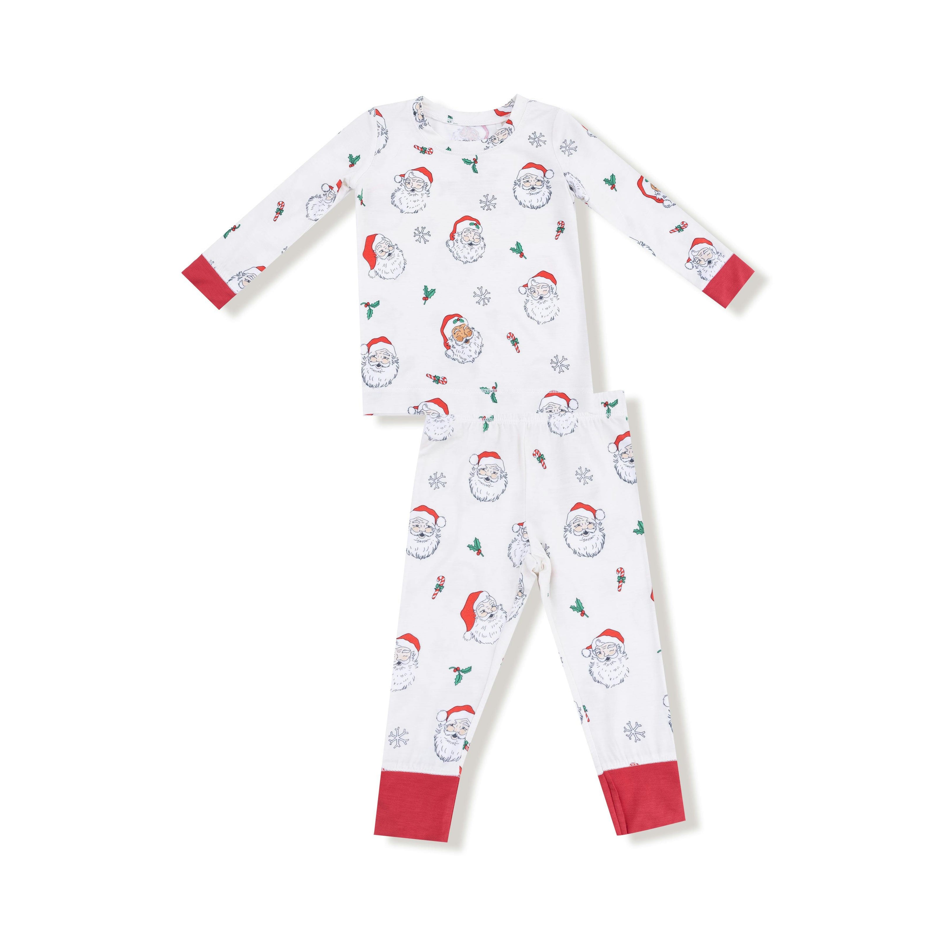 Vintage Santas - Long Sleeve Loungewear Set