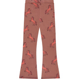 All-Over Print Flared Pants