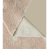 Rectangular Washable Mini Dot Rug