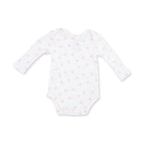 Little Horseshoes Pink - Long Sleeve Bodysuit
