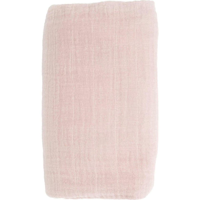 Organic Cotton Muslin Swaddle Blanket - Rosie