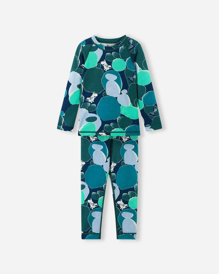 Moomin Trivsam - Toddler Merino Wool & Lyocell Base Layer Set