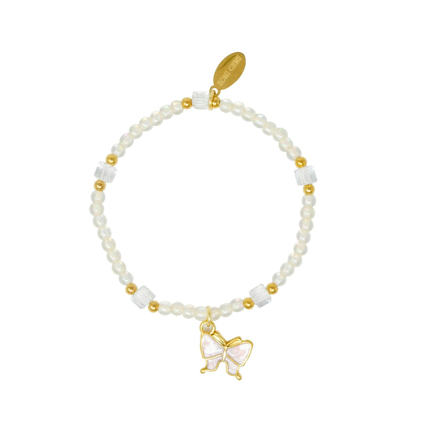 Girl's Bead Dainty Bracelet Set