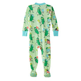 CRUZ Snug-fit Footed Baby Boys Pajamas