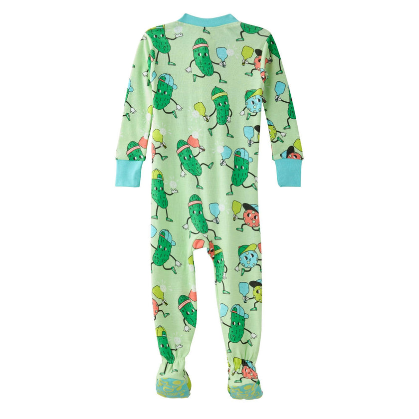 CRUZ Snug-fit Footed Baby Boys Pajamas
