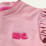 Recycled Cotton Mc Ruffled T-Shirt
