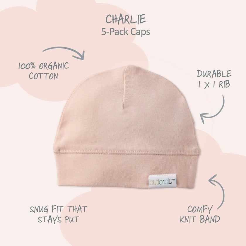 CHARLIE 5-Pack Caps