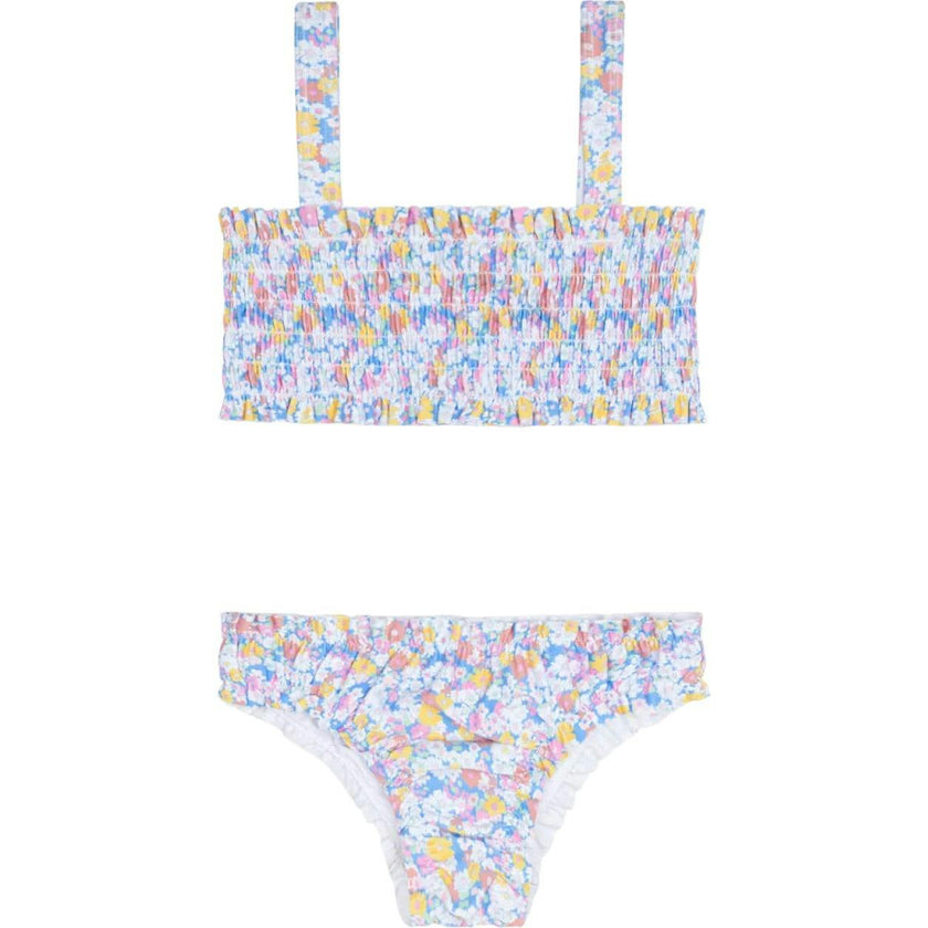 girls jasmine blossom smocked bikini