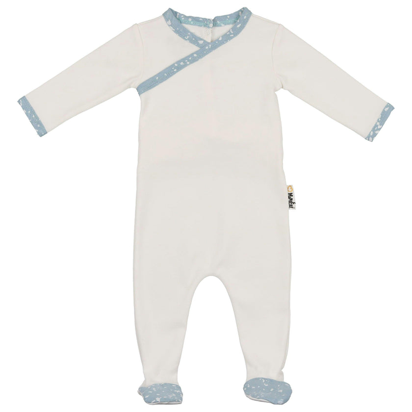 Speckled Wrap Footie