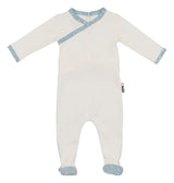 Speckled Wrap Footie