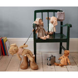 Dog, Vintage plush - Soft sand