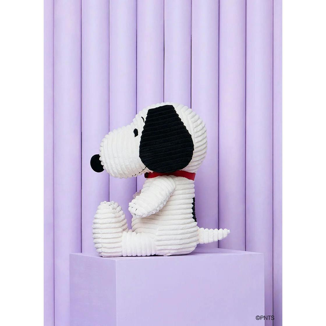 Plush Peanuts Snoopy Corduroy Cream 16