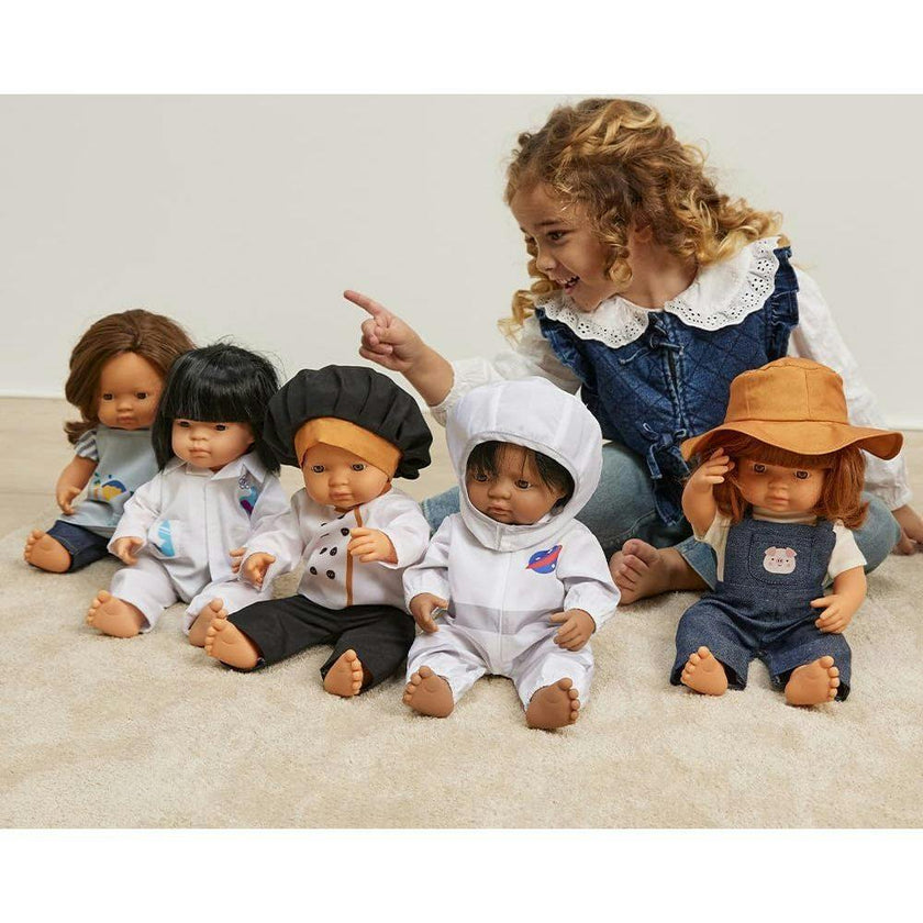 Girl Baby Doll with Down Syndrome - 12 5/8"
