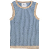 Ribbed Knit Retro Tank Top
