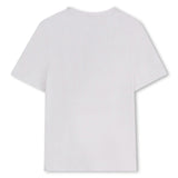 White Short Sleeve Logo Drop T-Shirt