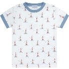 Lighthouse Print Boy Short Set