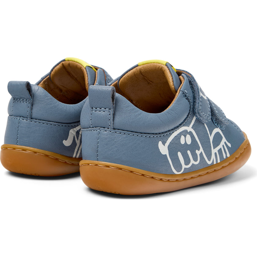 Peu Leather First Walkers Shoes, Multi