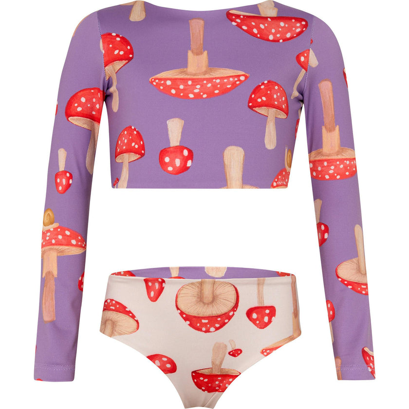 HONGOS MORADO - SUN LONGSLEEVE BIKINI