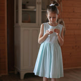 Hampstead Dress - Mint Stripe