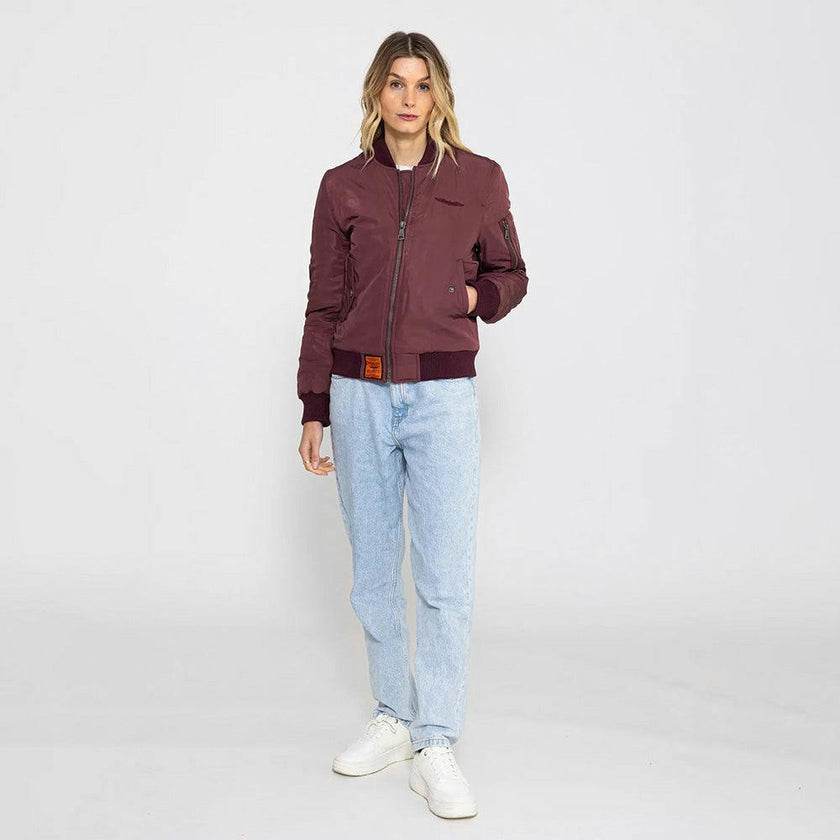 BOMBERS ORIGINAL The Original Jacket - Burgundy