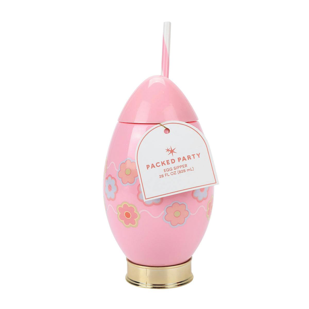 Petal Party Egg Sipper