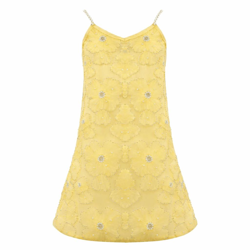 Princess Beaded Flowers Dress
