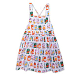 Tie Back Dress in Soda Pop